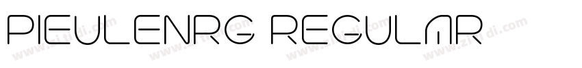 PIEULENRG REGULAR字体转换